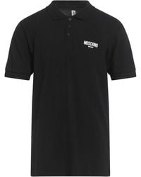 Moschino - Swim Polo Shirt Cotton - Lyst