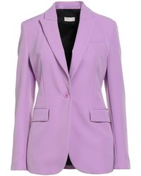 Liu Jo - Lilac Blazer Polyester, Elastane - Lyst