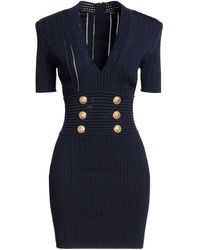 Balmain - Mini Dress - Lyst