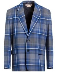 Marni - Blazer Polyester, Virgin Wool, Elastane - Lyst