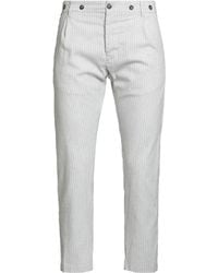 Messagerie - Patrizio Piscaglia Light Pants Polyester, Cotton - Lyst