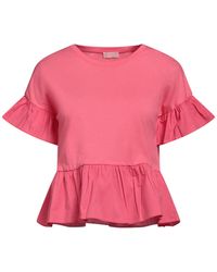 Liu Jo - T-Shirt Cotton, Elastane - Lyst