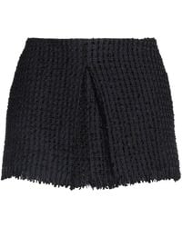 DSquared² - Mini Skirt Polyamide, Cotton, Acrylic, Polyester, Elastane - Lyst