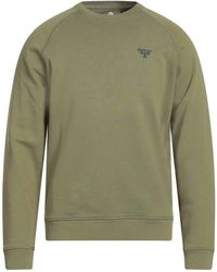 Barbour - Beacon Military Sweatshirt Cotton - Lyst
