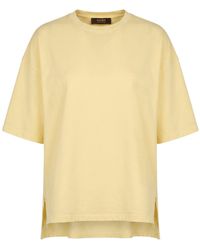 Moorer - T-Shirt Pima Cotton, Polyester, Elastane - Lyst