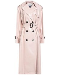 MSGM - Overcoat & Trench Coat Polyester - Lyst