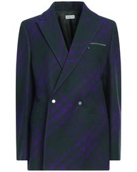 Burberry - Blazer Virgin Wool - Lyst