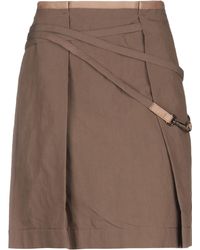 Brunello Cucinelli Knielanger Rock - Braun