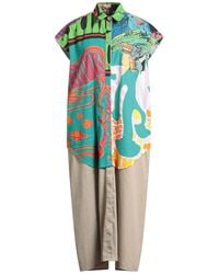 Department 5 - Midi Dress Cotton - Lyst