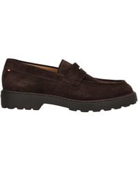 Bally - Dark Loafers Calfskin - Lyst