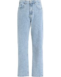 Karl Lagerfeld - Klj Hr Straight Boucle Denim Jeans Organic Cotton - Lyst