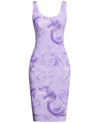 Versace Jeans Couture - Midi Dress - Lyst