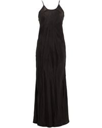Masnada - Maxi Dress Cupro - Lyst