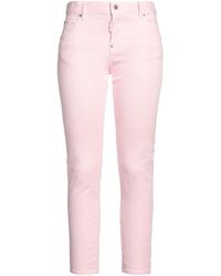 DSquared² - Jeans Cotton, Elastane, Cow Leather - Lyst