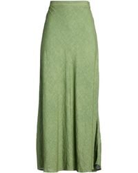 120% Lino - Maxi Skirt Linen - Lyst