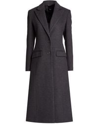 Relish - Charcoal Coat Polyester, Elastane - Lyst