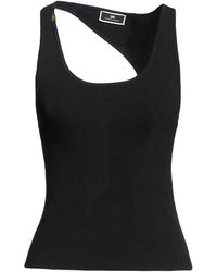 Elisabetta Franchi - Tank Tops - Lyst