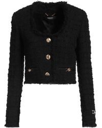 Versace - Jacket Virgin Wool, Mohair Wool, Polyamide - Lyst