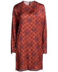 Manila Grace - Mini Dress Viscose - Lyst