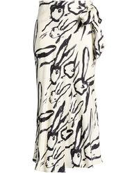MSGM - Jupe Midi - Lyst