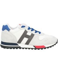 Hogan - Sneakers Leather, Textile Fibers - Lyst