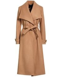 Relish - Camel Coat Acrylic, Polyester, Wool - Lyst