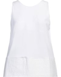 Alpha Studio - Top Cotton, Elastane - Lyst