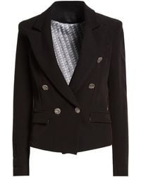 LANACAPRINA - Blazer Polyester, Elastane - Lyst