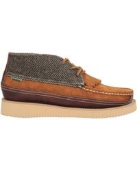 Sebago - Ankle Boots Leather, Textile Fibers - Lyst