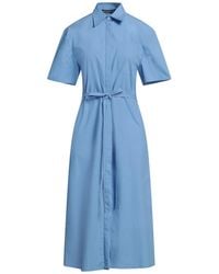 Department 5 - Azure Midi Dress Cotton - Lyst