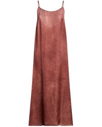 Uma Wang - Maxi Dress Cupro - Lyst
