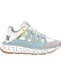 Versace - Sneakers Leather, Textile Fibers - Lyst