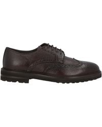 Fedeli - Lace-Up Shoes Leather - Lyst