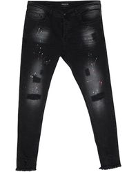 MNML Couture Denim Pants - Black