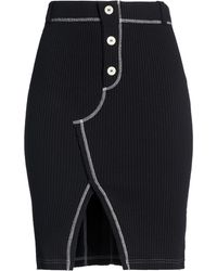Moschino - Mini Skirt Cotton, Elastane - Lyst