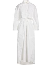 Isabel Benenato - Maxi Dress Cotton - Lyst
