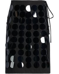 MSGM - Midi Skirt Cotton, Elastane, Polyester - Lyst