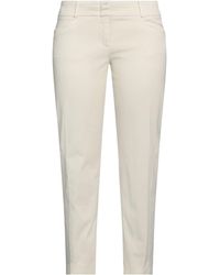 Incotex - Ivory Pants Cotton, Elastane - Lyst