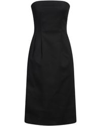 Sportmax - Bodycon Sleeveless Maxi Dress - Lyst