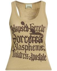 Aries - Tank Top Cotton - Lyst