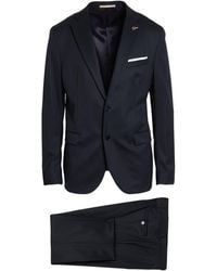 Paoloni - Midnight Suit Wool, Elastane - Lyst