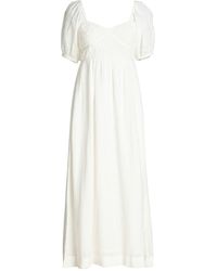 TOPSHOP - Midi Dress - Lyst