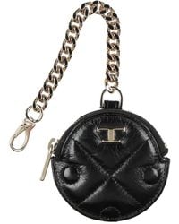 Tod's - Coin Purse Leather, Metal - Lyst