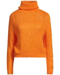 Fracomina - Collection Turtleneck Acrylic, Polyamide, Mohair Wool, Wool - Lyst