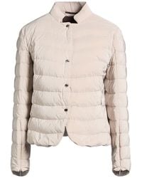 Moorer - Taupe Puffer Polyamide, Polyethylene - Lyst
