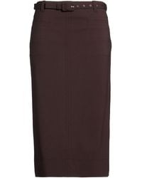 Incotex - By Slowear Midi Skirt Virgin Wool, Elastane - Lyst