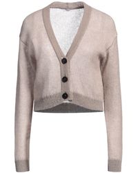 Peserico - Sand Cardigan Alpaca Wool, Nylon, Virgin Wool - Lyst