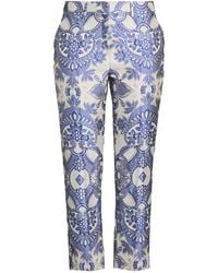 Etro - Pants Polyester, Silk, Polyamide - Lyst