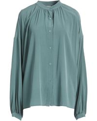 Kiltie - Slate Shirt Silk, Elastane - Lyst
