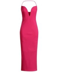 Givenchy - Fuchsia Maxi Dress Wool, Elastane, Polyamide - Lyst
